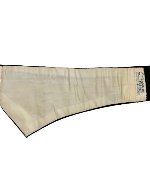 Ceinture de smokinf LANVIN noire