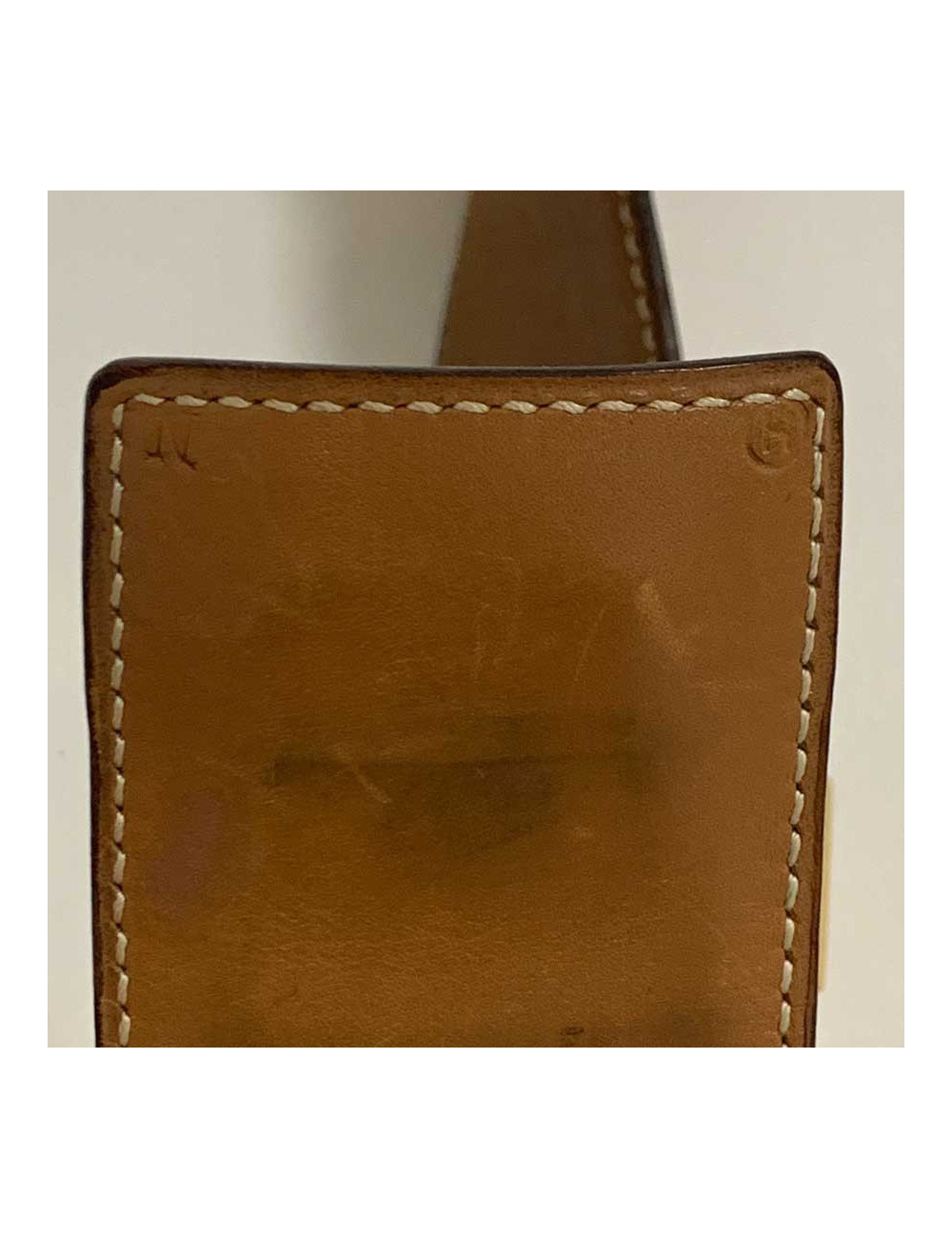 Ceinture Collier de chien HERMES cuir gold