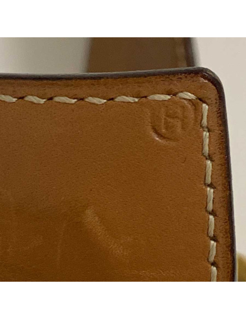 Ceinture Collier de chien HERMES cuir gold