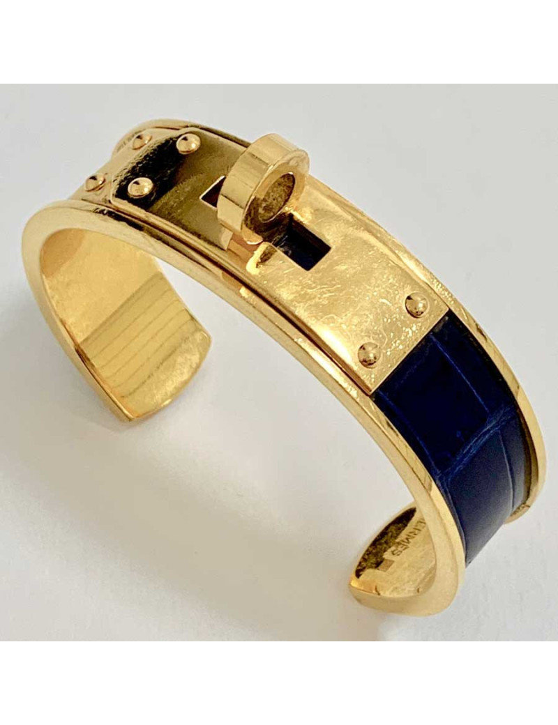 Bracelet Hermes OR ET BLEU