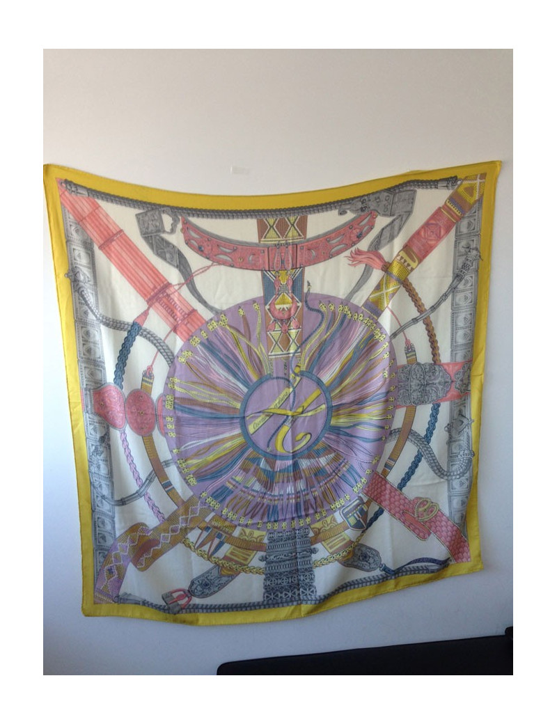 Châle HERMÈS cachemire et soie