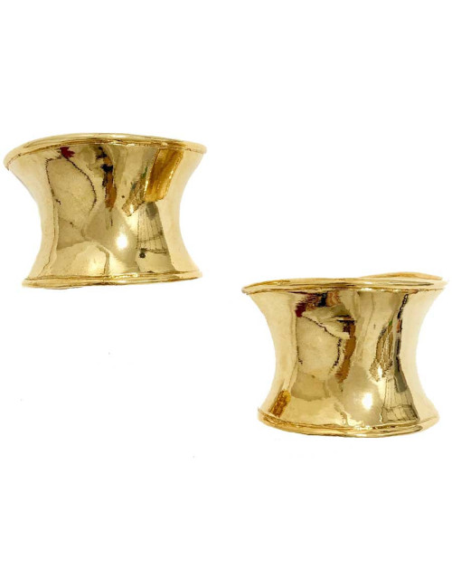 2 Bracelets CHRISTIAN DIOR dorés