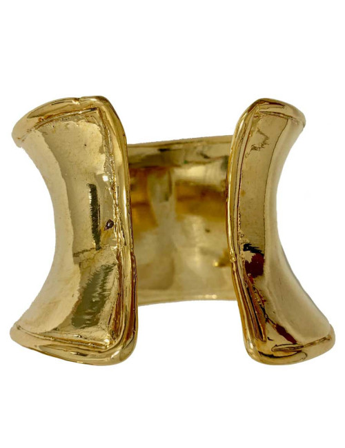 2 Bracelets CHRISTIAN DIOR dorés