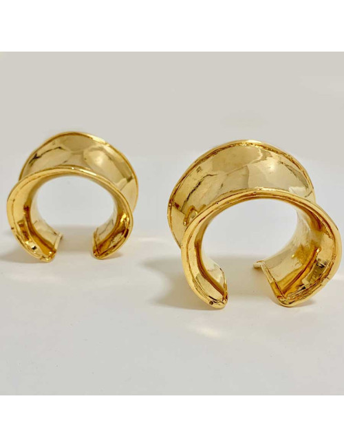 2 Bracelets CHRISTIAN DIOR dorés