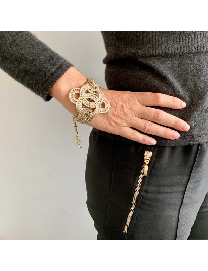 Bracelet chaine CC CHANEL