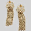 Chanel chain earring studs