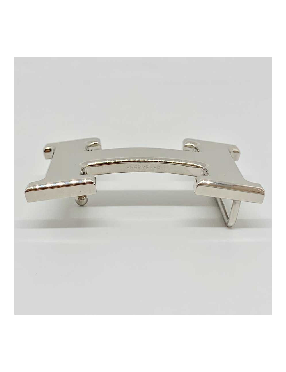 Boucle ceinture HERMES argent