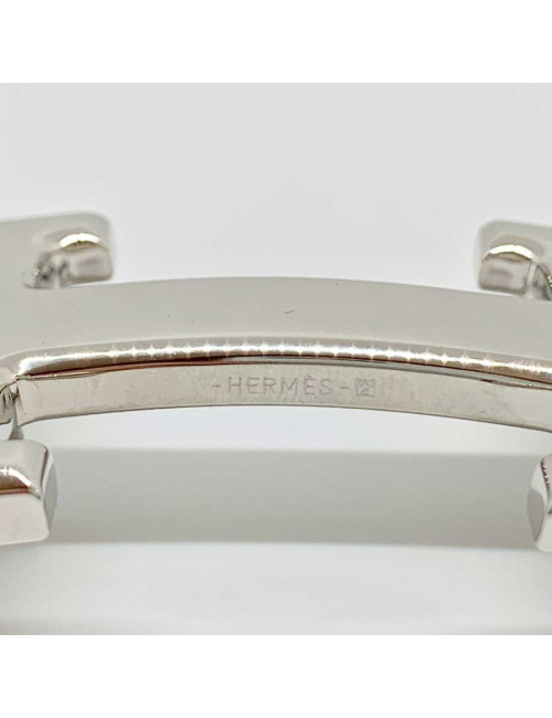Boucle ceinture HERMES argent