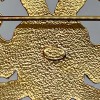 Broche Aigle CHANEL dorée collection PARIS-MOSCOU