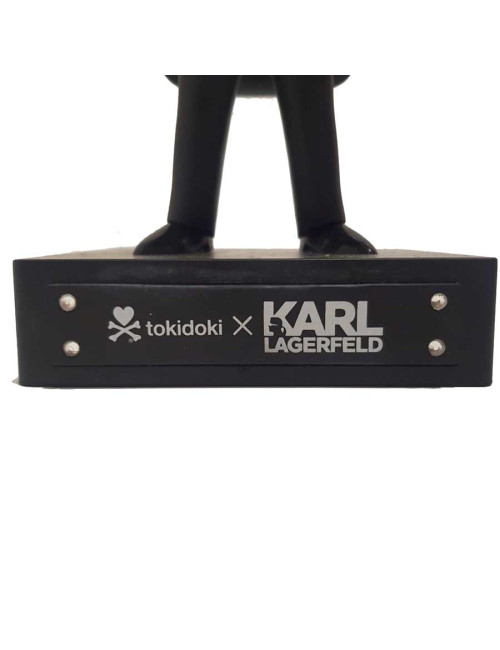 Figurine Karl Lagerfeld X Tokidoki noir mate