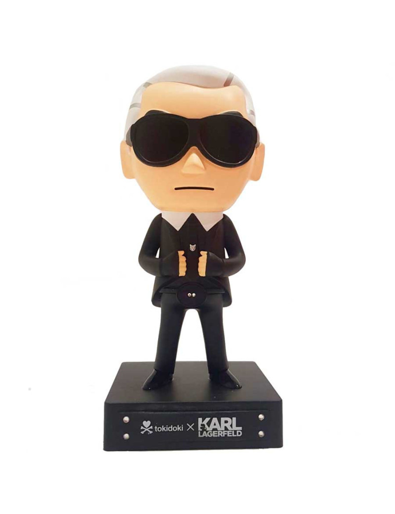 Figurine Karl Lagerfeld X Tokidoki noir mate