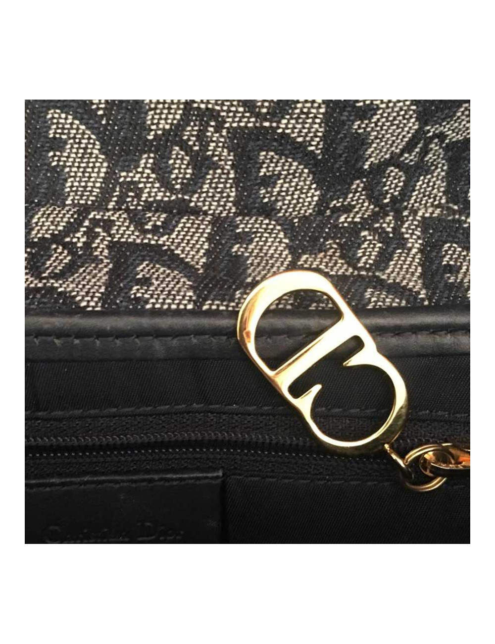 Saddle DIOR toile oblique par John Galliano 