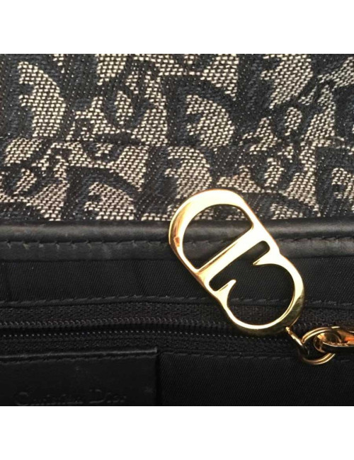 Saddle DIOR toile oblique par John Galliano 