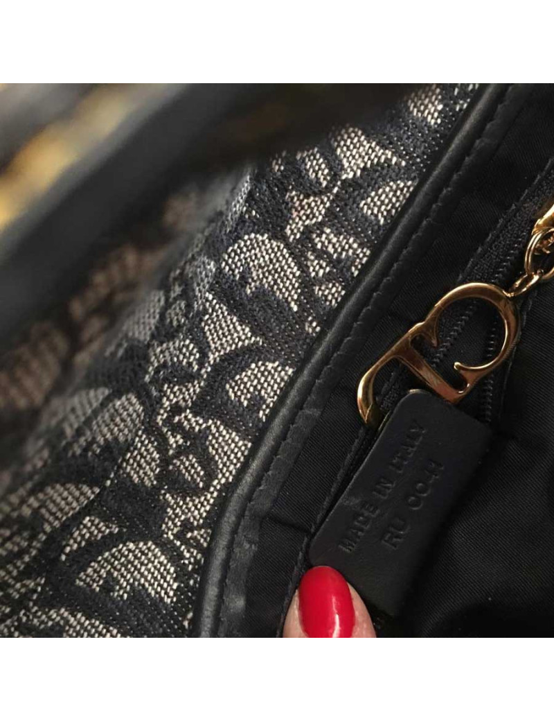 Saddle DIOR toile oblique par John Galliano 