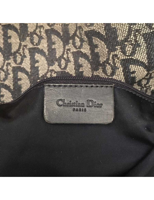 Saddle DIOR toile oblique par John Galliano 
