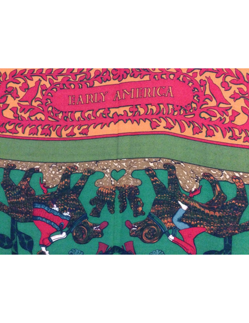 Châle HERMÈS cachemire et soie