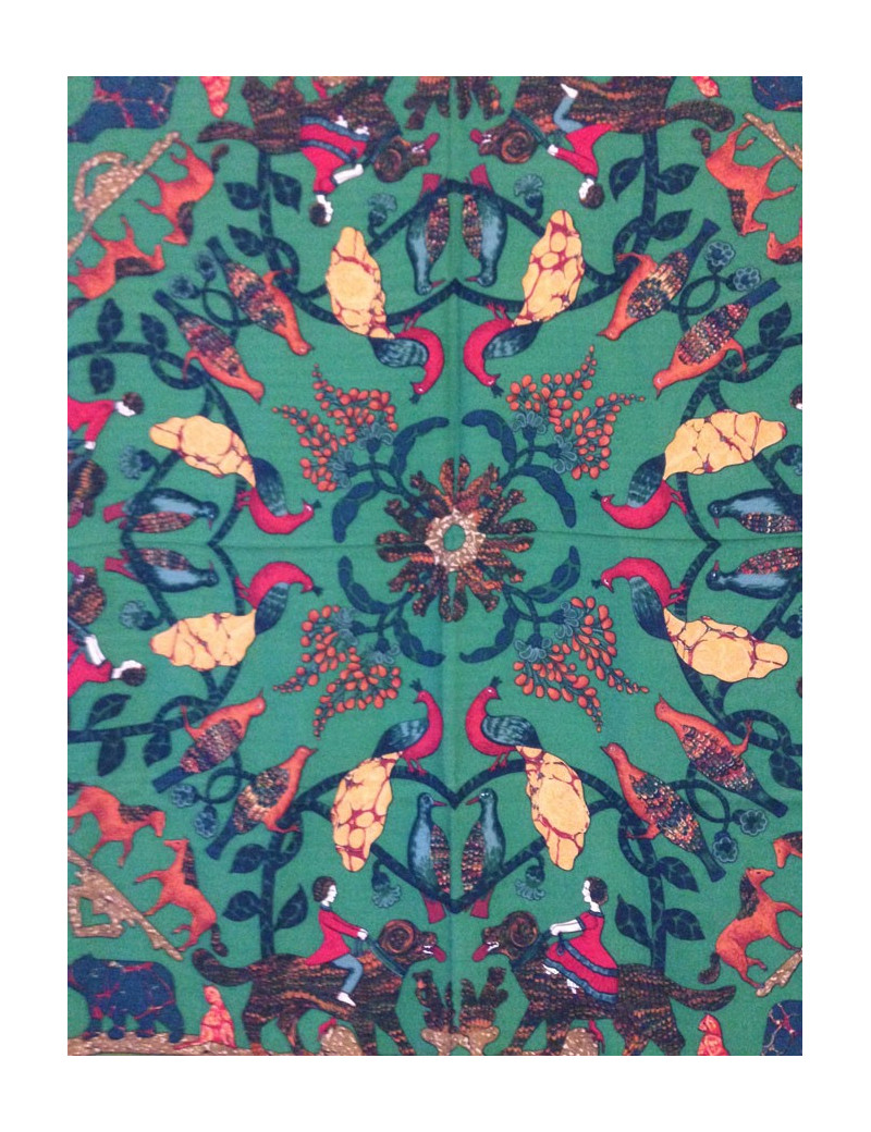 Châle HERMÈS cachemire et soie