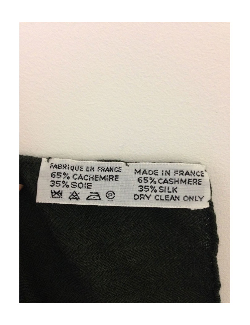 Châle HERMÈS cachemire et soie