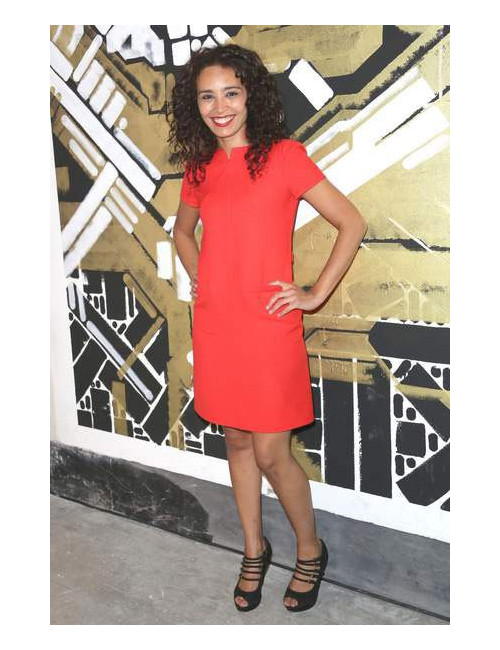 Robe COURREGES corail T36