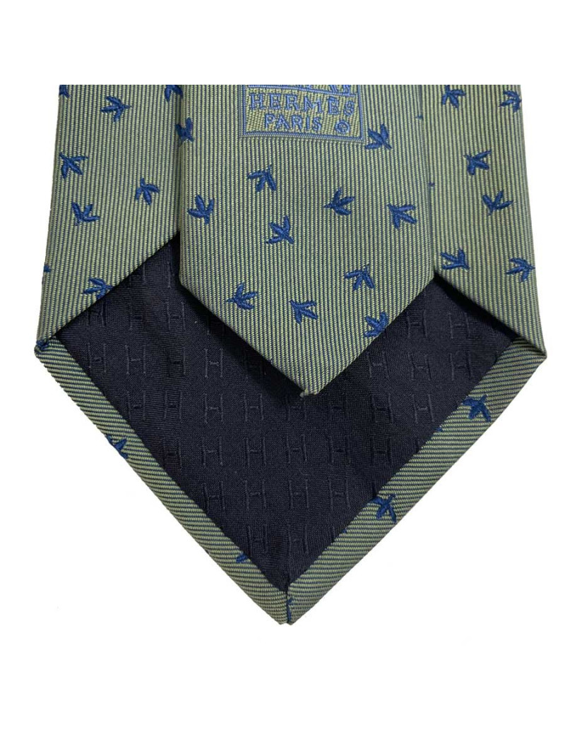Cravate HERMES SOIE 100 %