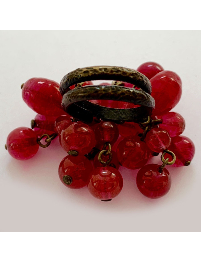 Bague MARGUERITE DE VALOIS pâte de verre