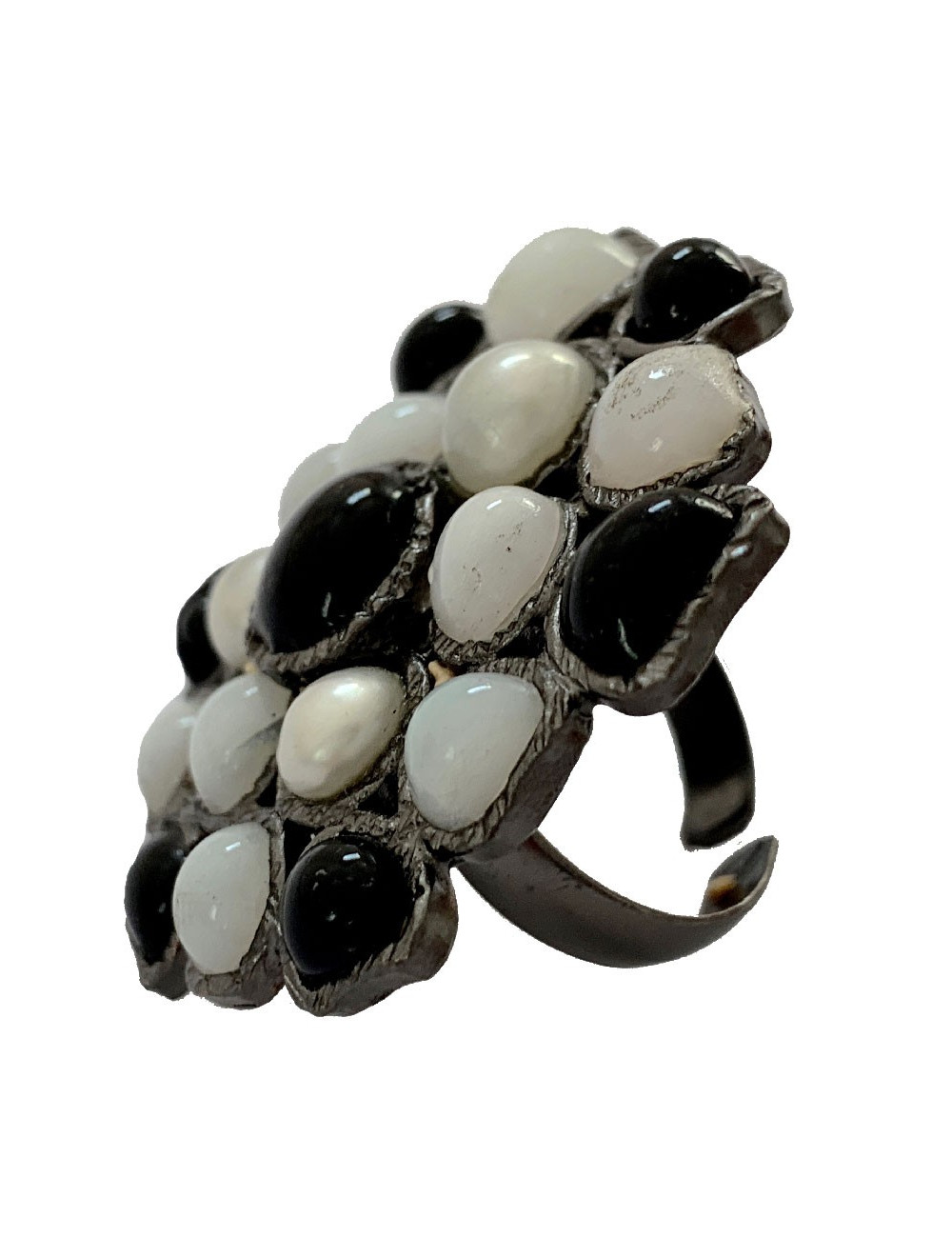 Bague MARGUERITE DE VALOIS pâte de verre