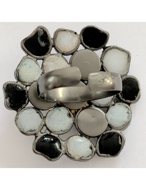 Bague MARGUERITE DE VALOIS pâte de verre