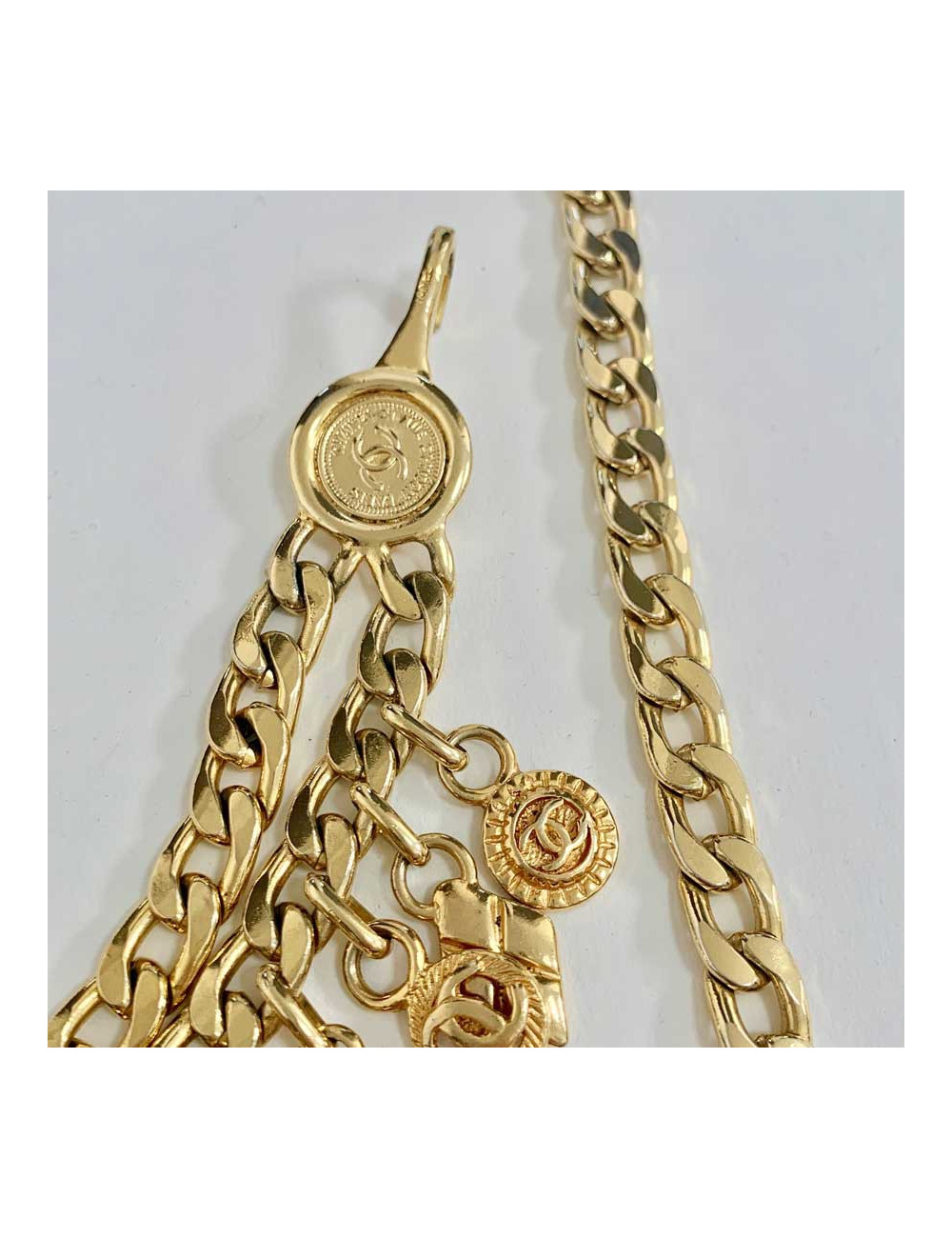 CHANEL Vintage Chain and Charms Necklace-Belt - Certified Occasion