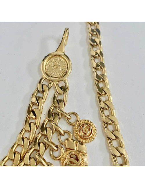 CHANEL Vintage Chain and Charms Necklace-Belt - Certified Occasion
