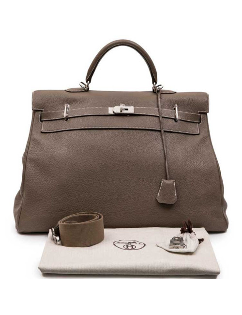 Sac Kelly II 50 HERMES avec bandoulière 