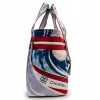 CHANEL beach bag in camellia printed canvas