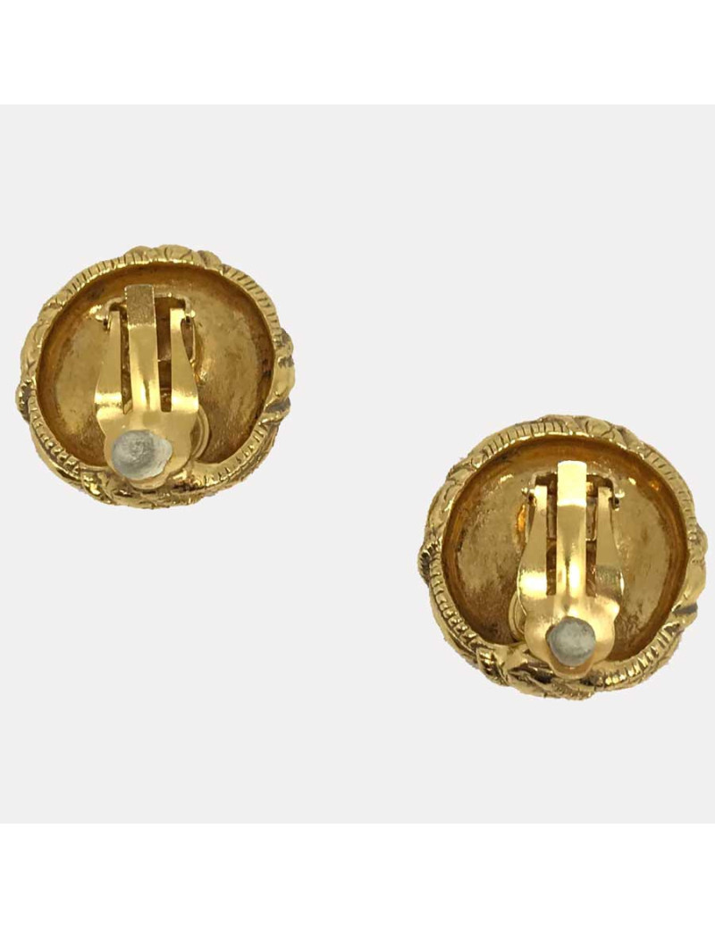 Boucles d'oreille clips CHANEL Vintage