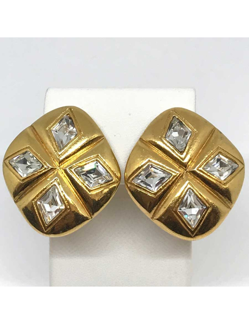 Boucles d'oreille CHANEL Clips Vintage