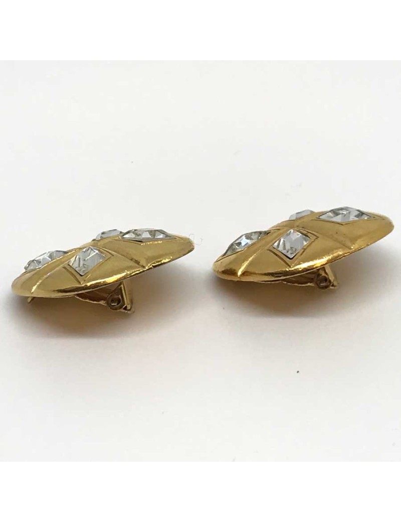 Boucles d'oreille CHANEL Clips Vintage