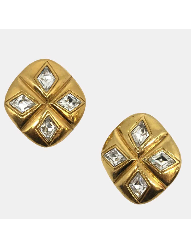 Boucles d'oreille CHANEL Clips Vintage