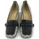 Moccasins LOUIS VUITTON leather and canvas Monogrammee