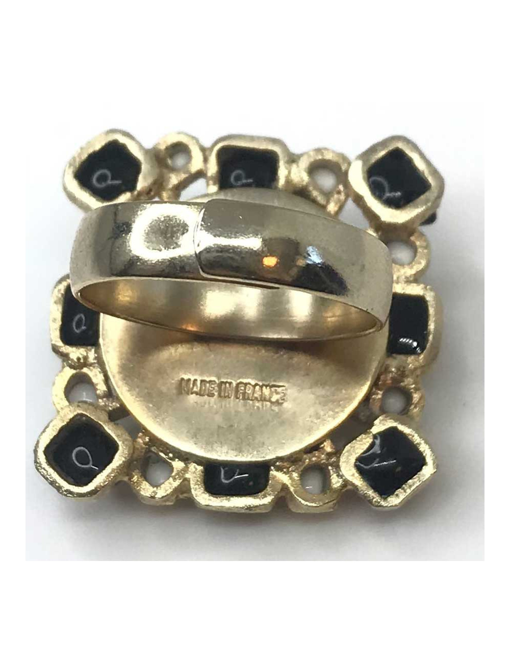 Bague MARGUERITE DE VALOIS pâte de verre