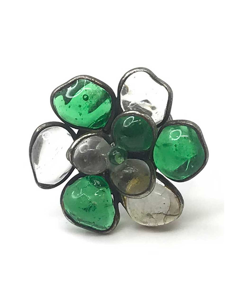 Bague MARGUERITE DE VALOIS pâte de verre