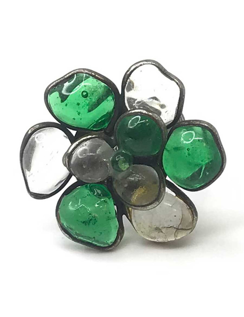 Bague MARGUERITE DE VALOIS pâte de verre