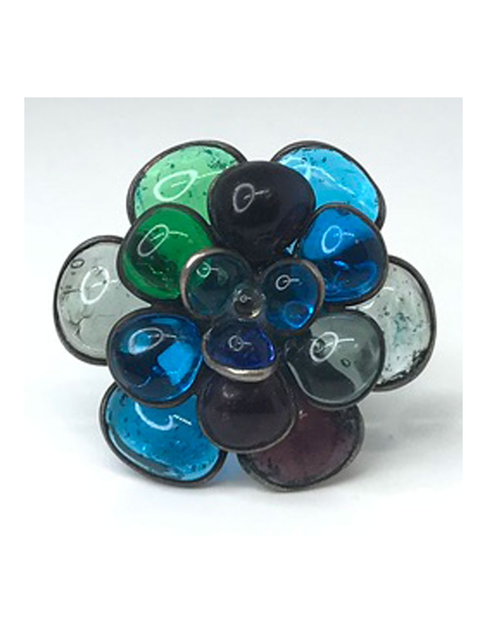 Bague pâte de verre MARGUERITE DE VALOIS