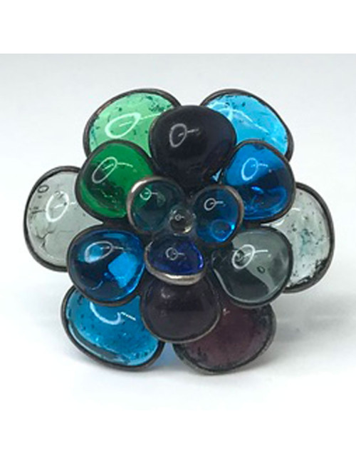 Bague pâte de verre MARGUERITE DE VALOIS