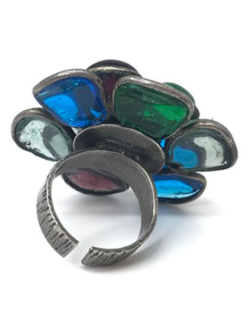 Bague MARGUERITE DE VALOIS pâte de verre