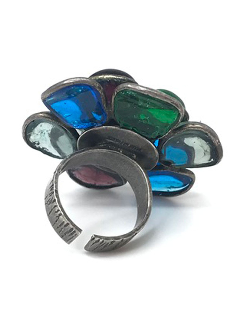 Bague pâte de verre MARGUERITE DE VALOIS