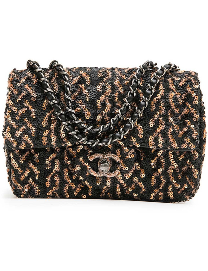 Mini sac CHANEL à sequins 