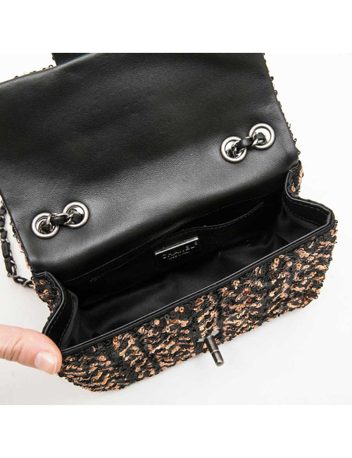 Mini sac CHANEL à sequins 