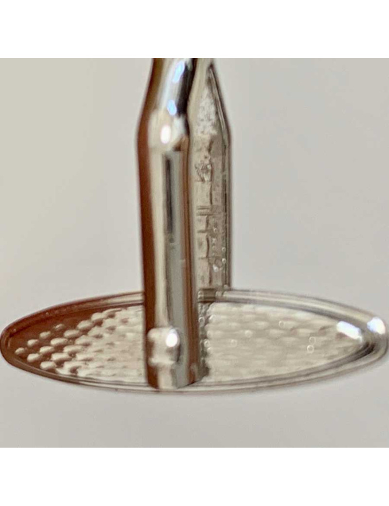 Bouton de manchette DUNHILL tourmaline noire