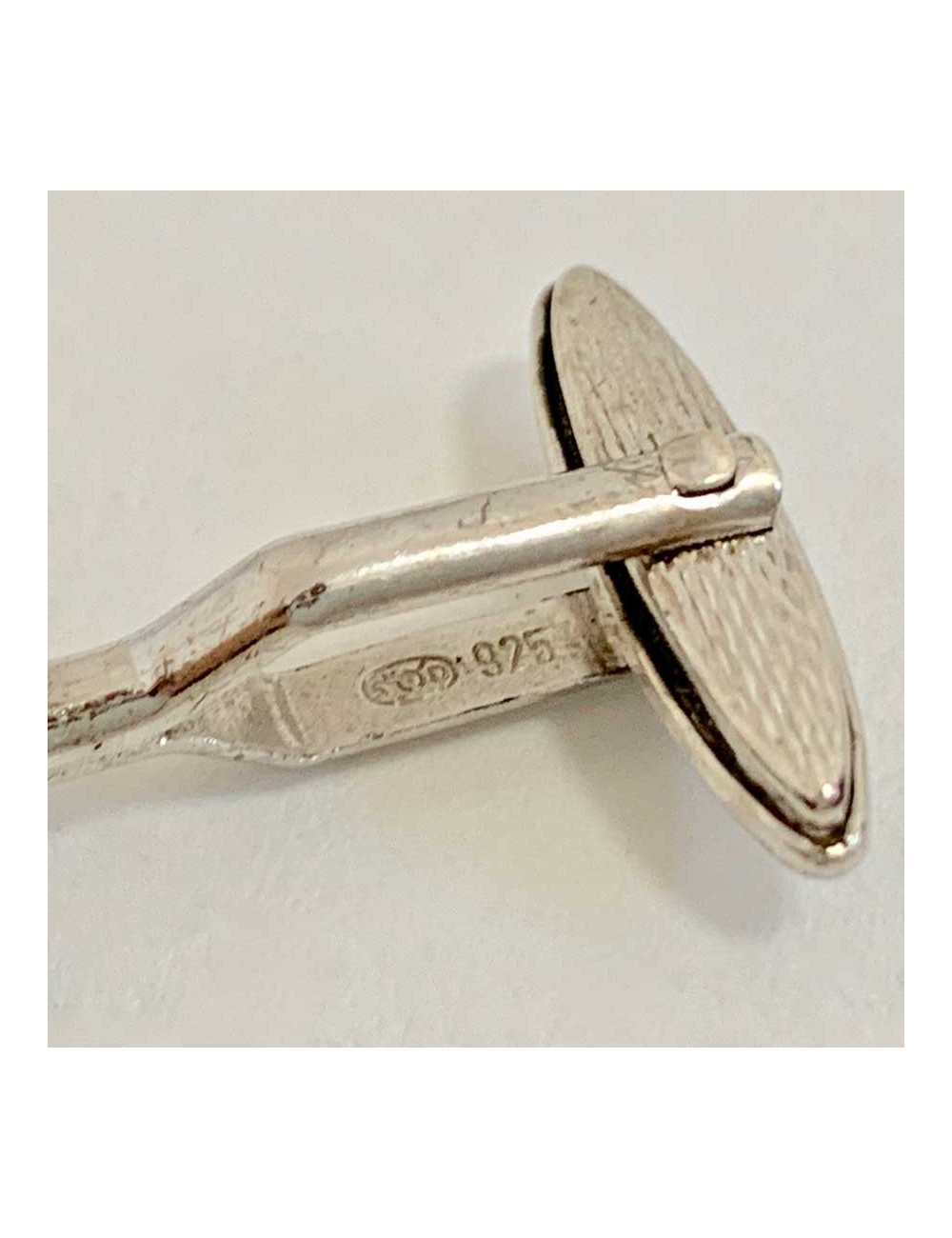 Boutons de manchette DUNHILL vert émeraude