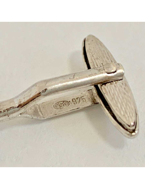 Boutons de manchette DUNHILL vert émeraude