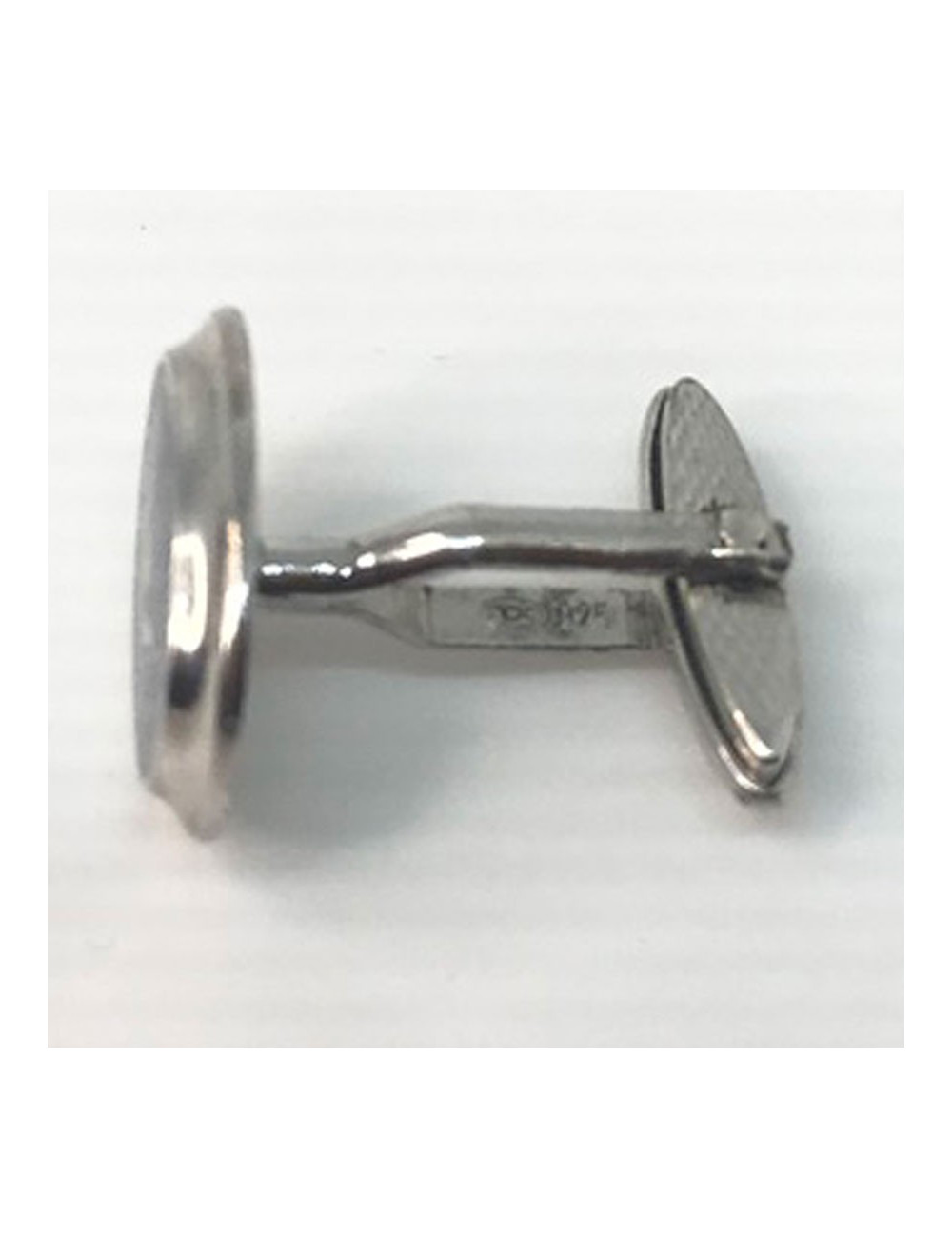 Bouton de manchette DUNHILL chien bleu