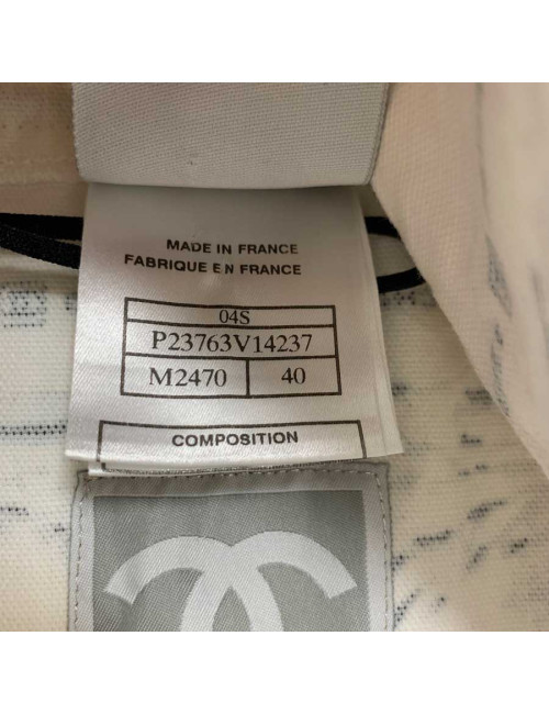 Jupe de plage T 40 CHANEL Siglée "Chanel"